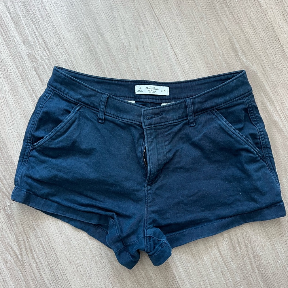 Blue Abercrombie and fitch shorts